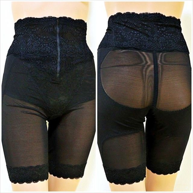 CE5-X25☆//伯爵夫人/日本製♪フロントチャック☆LL/76サイズ*ハイウエストガードル※一番安価な送料はゆうパケットなら250円拍卖