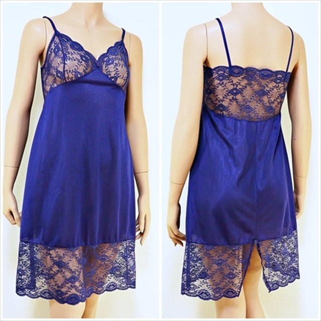 CX5-949//VENUS/ヴィーナス☆さらりとした気持ちの良い着心地☆優雅さを放つ透け感レース☆スリップ※一番安価で送料はゆうパケット250円拍卖