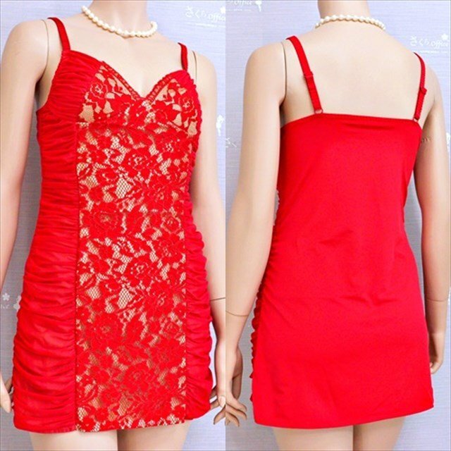 CE5-D70☆//くしゅ感がとってもエレガント♪サイドギャザー*伸縮性有*ぴたぴたフィットスリップ※一番安価で送料はゆうパケット250円拍卖