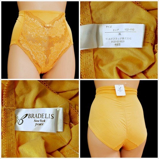 CX5-282//超グラマーな3Lサイズ/BRADELIS NewYork☆ソフト補正☆新品タグ付き/ショーツガードル※一番安価で送料はゆうパケット250円拍卖