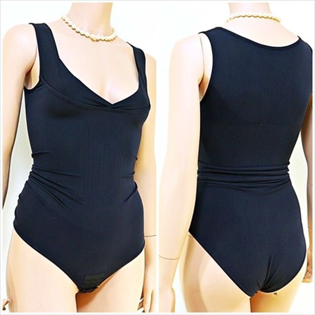 CE5-V92☆//L-XLサイズ♪ウエスト-背中を引き締めてすっきりシルエット*サポートスーツ*クロッチ開閉*※一番安価で送料はゆうパケット250円拍卖