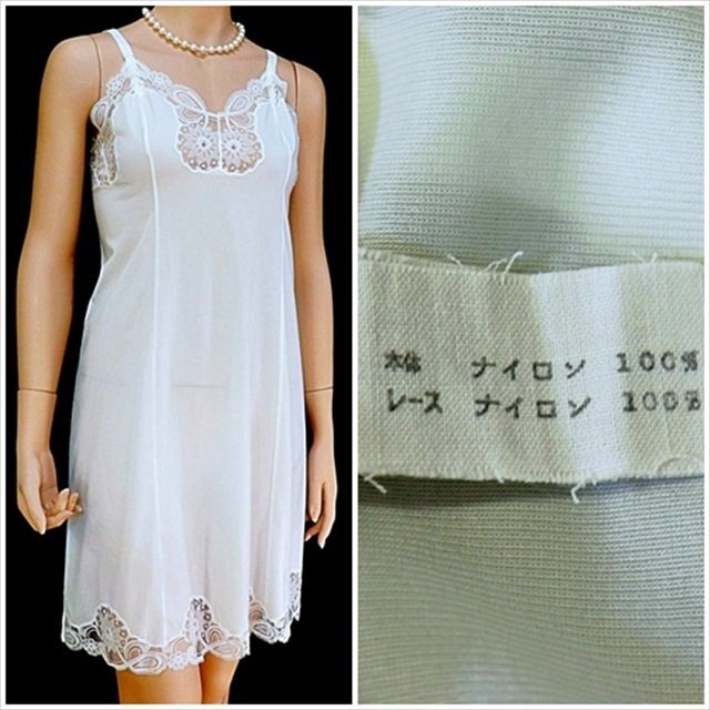 CX5-972//バスト95㎝のグラマーXLサイズ☆ナイロン100%☆さらりとここちいい肌ざわり☆スリップ※一番安価で送料はゆうパケット250円拍卖