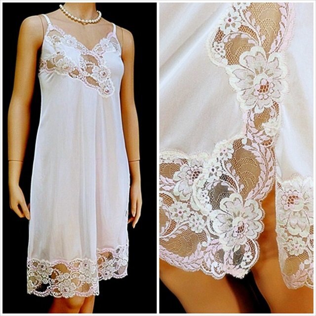 CX6-002//バスト90㎝の大きいLサイズ/ヴィーナス☆ナイロン100%☆すべすべ触感☆VENUS/スリップ※一番安価で送料はゆうパケット250円拍卖