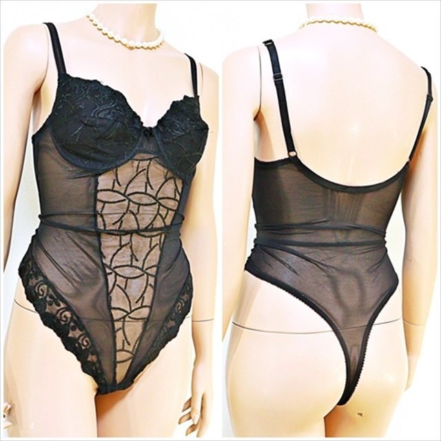 CX6-733//大胆なバックデザイン☆軽やかで気持ちいいフィット感☆クロッチ開閉*ボディスーツ※一番安価で送料ゆうパケット250円拍卖