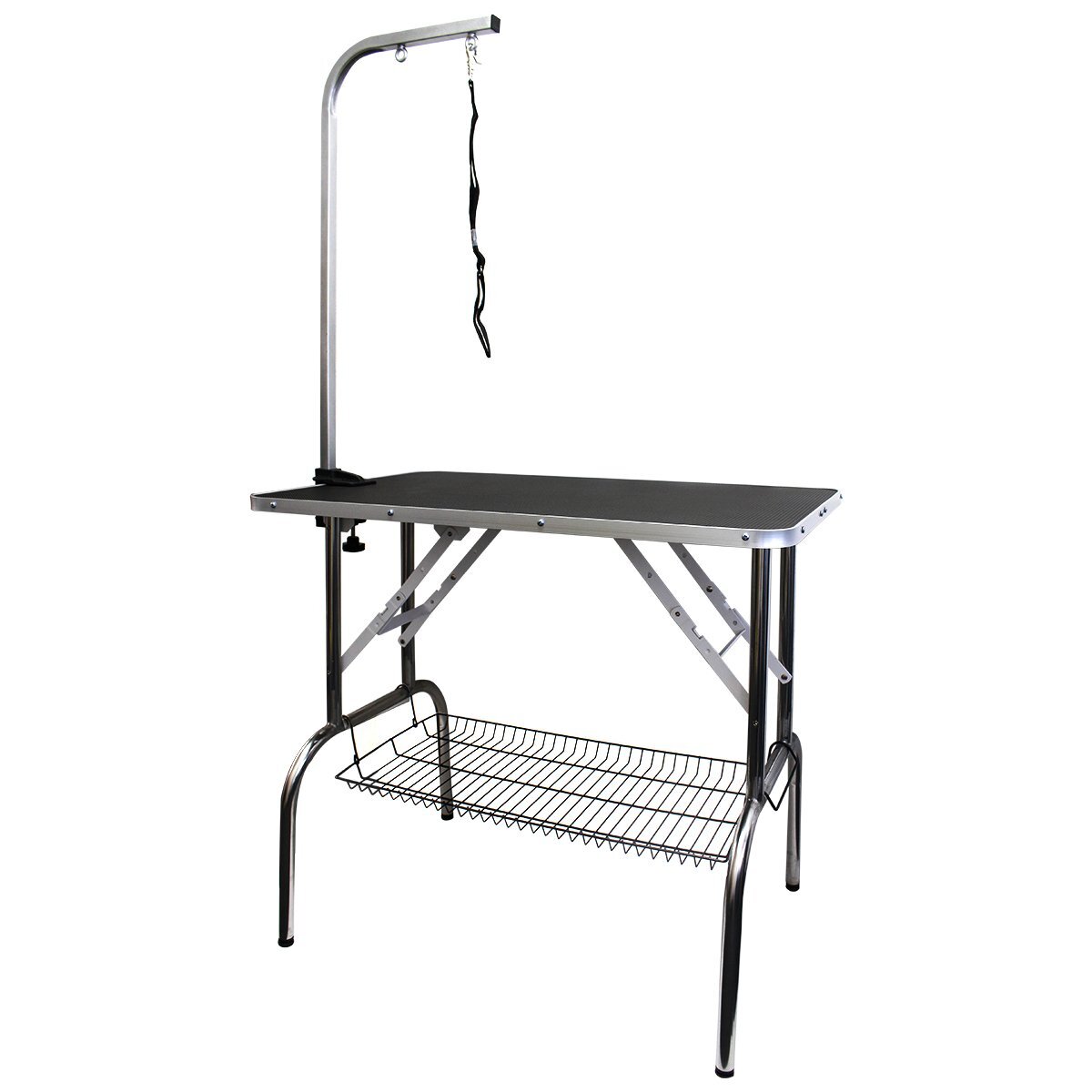 【送料無料】中型 大型犬 60cm×120cm トリミングテーブル 高さ調整可能 トリミング グルーミング 台 テーブル カット バリカン 犬 ペット拍卖