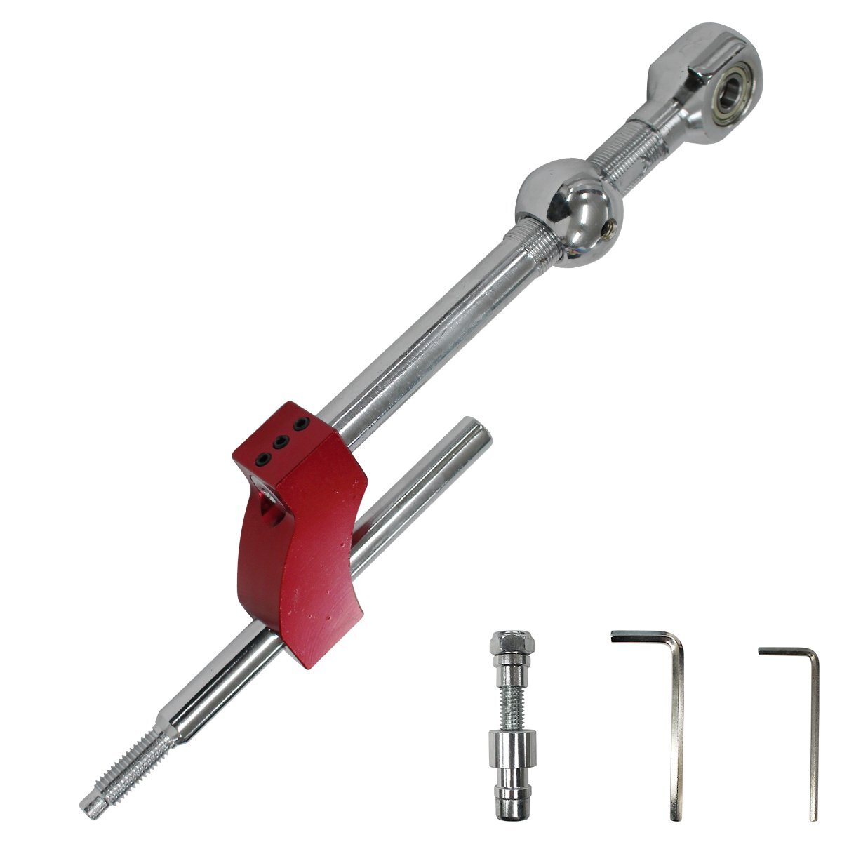 【送料無料】赤/レッド 調整式 ホンダ アキュラ インテグラ 89-01 DC1 DC2 ショート シフター クイック シフト シフター ドリフト拍卖