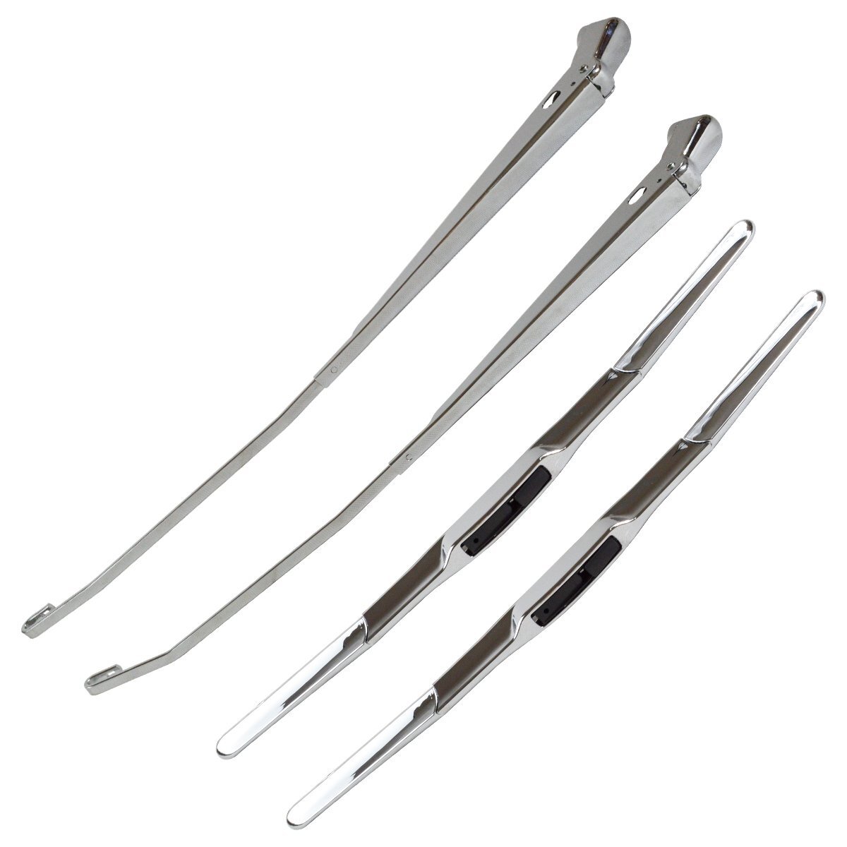 【送料無料】いすゞ 07 エルフ ローキャブ 標準 車両 ボディ メッキ ワイパー アーム ワイパーブレード 交換式 平成19年1月~令和5年2月拍卖