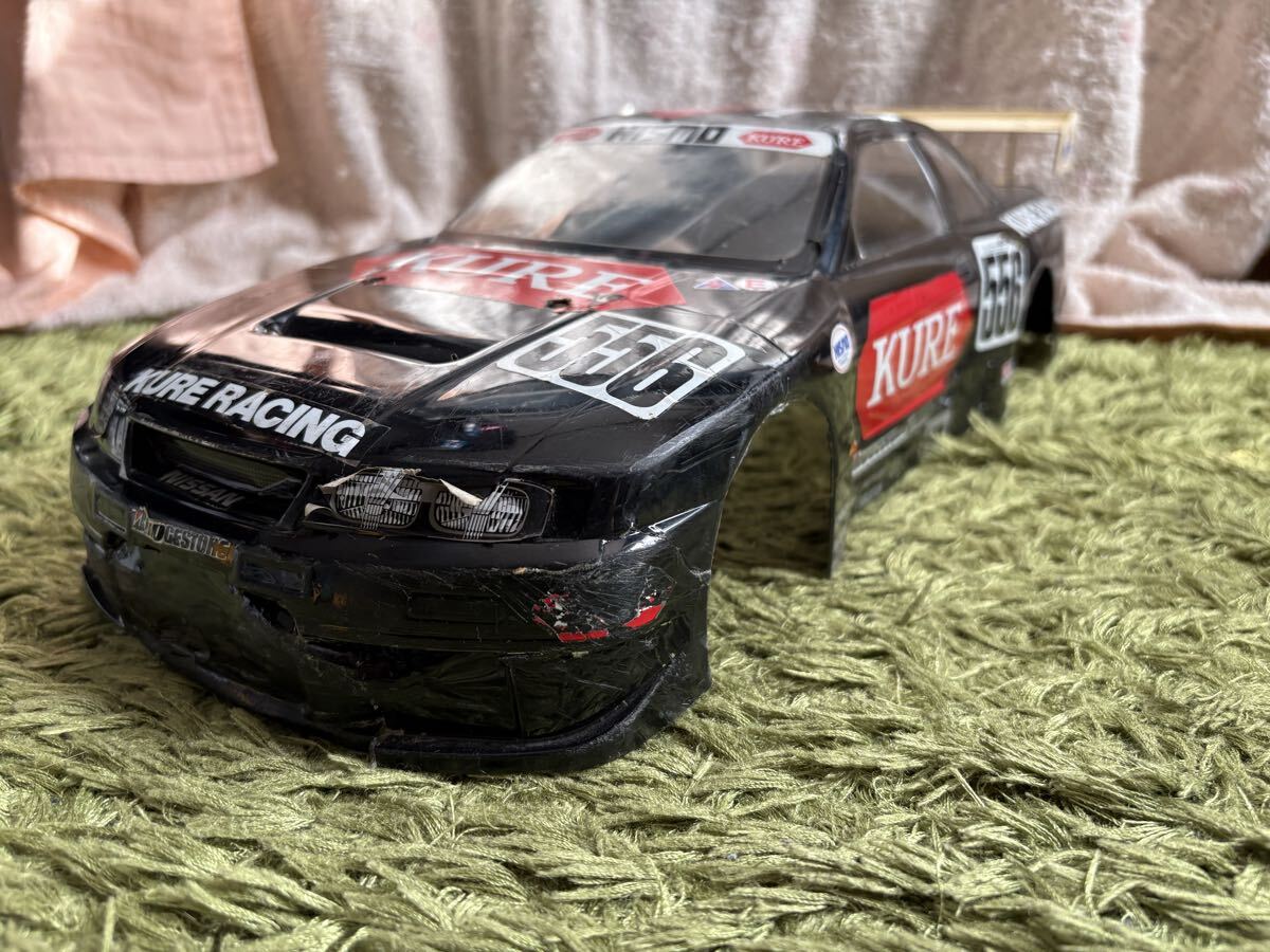 ラジコン RC ボディー KURE ニスモ GT-R スカイライン SKYLINE NISMO TAMIYA タミヤ 田宮 補修あり拍卖