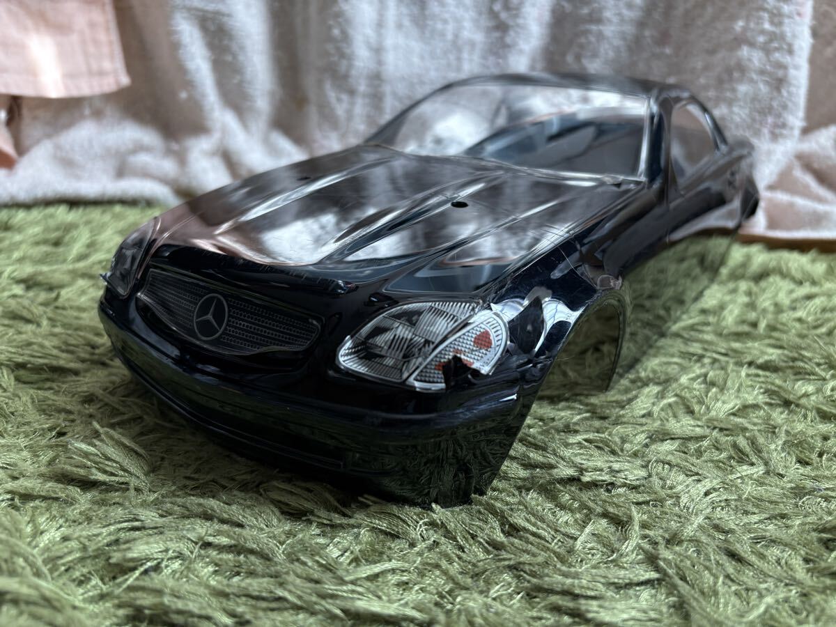 ラジコン RC ボディー メルセデスベンツ SLK Mシャーシ用 ホイールベース239mm 補修あり タミヤ 田宮 TAMIYA拍卖