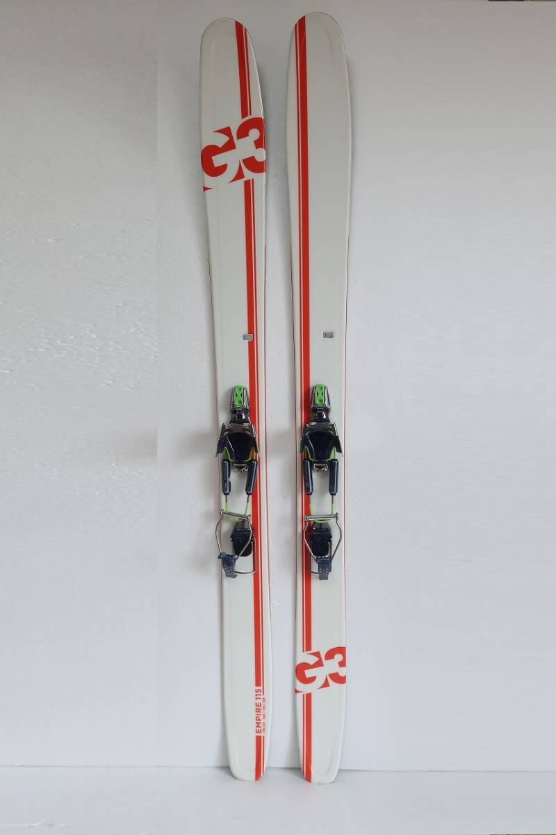 美品 テレマークスキー G3 EMPIRE ブラックダイヤモンドO1(オーワン) 175cm 145-115-126拍卖