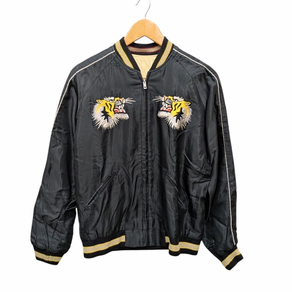 TOYO BEAMS BOY ビームスボーイ 別注 東洋エンタープライズ 13-18-0217-086 スカジャン スーベニアジャケット ブラック拍卖