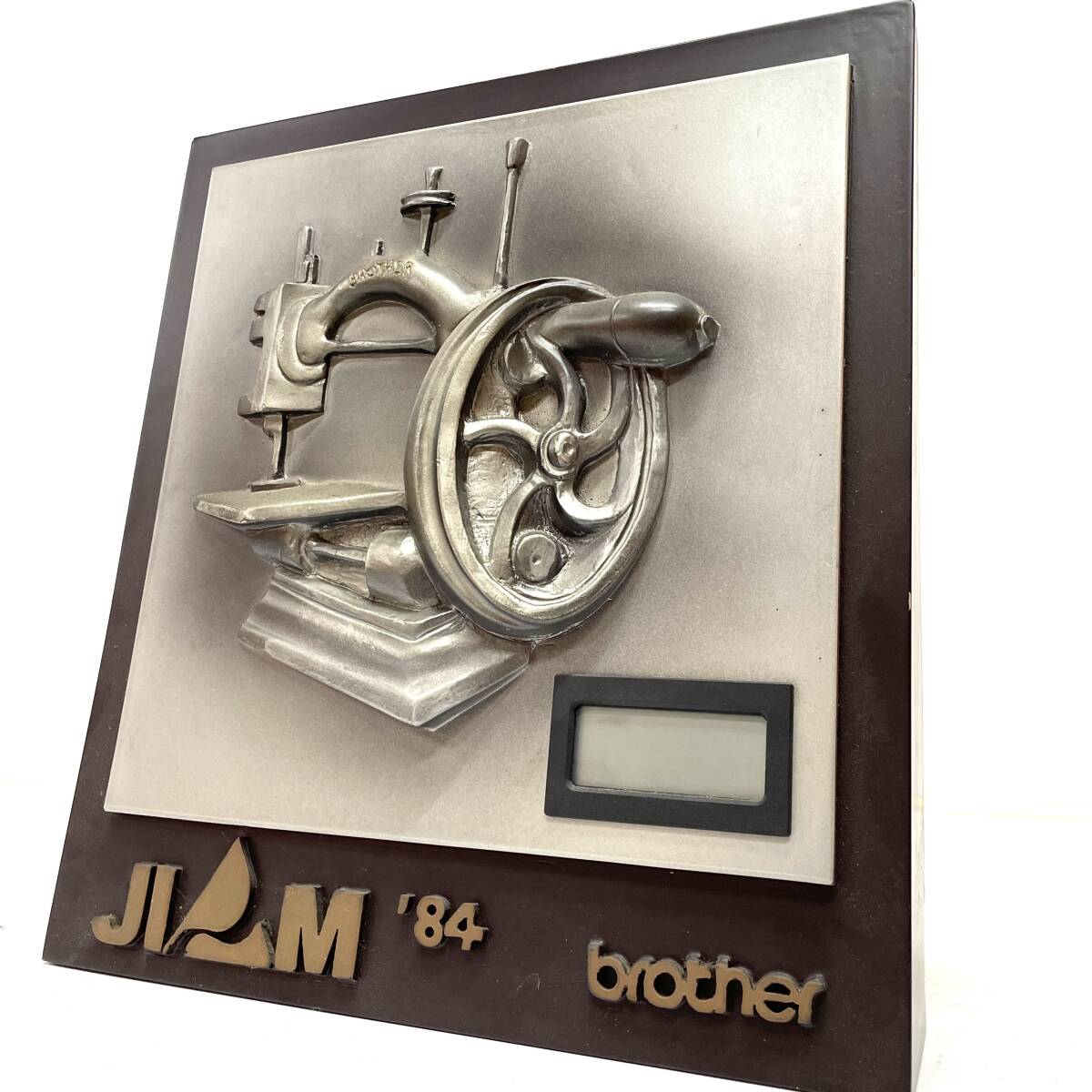 N ブラザーbrother 84 手回しミシン 看板◇ノベルティ/卓上/広告/レトロ/インテリア/置物/飾り物/ディスプレイ/古道具タグボート拍卖