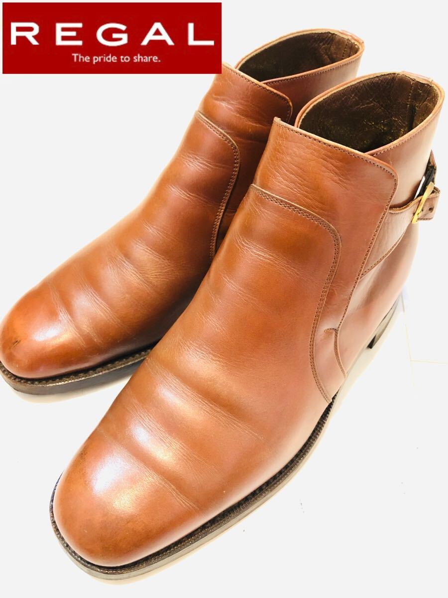 ★美品★定価33,000円!リーガル REGAL モンクストラップ チャッカブーツ拍卖