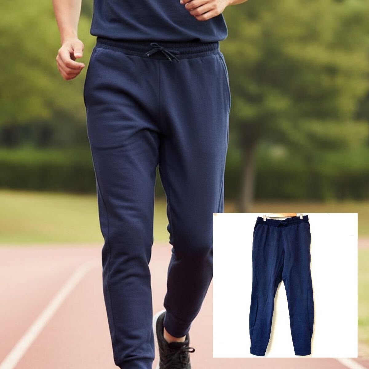 様々なスポーツに!【adidas】アディダス スウェット ジャージ パンツ トレーニング トラック 運動 ジム ランニング ネイビー O/Y38080UU拍卖