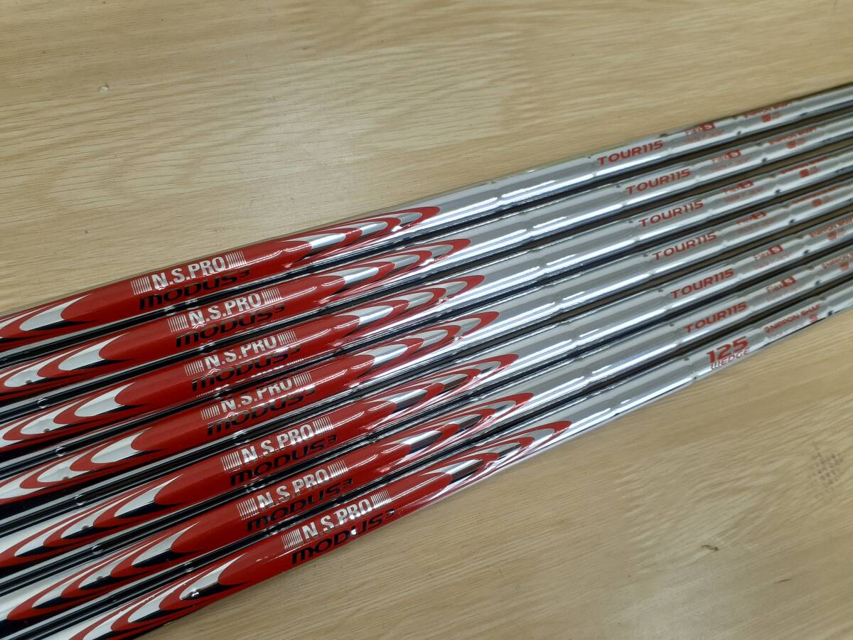 N.S.PRO MODUS3 TOUR115 (S) 6本と125WEDGE付きの7本セット 拍卖