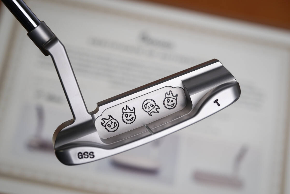 一点物!BensonホットヘッドTOUR GSS シルバー COA有り ジャーマンステンレス 海外直輸入ガレージパター 34インチ Y-006拍卖