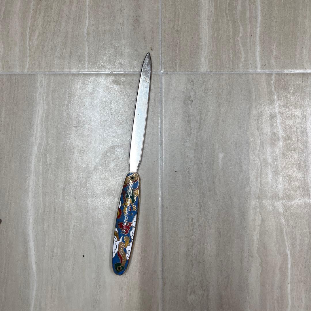 ●2-11●龍 中国 装飾ペーパーナイフ アンティーク レトロ拍卖