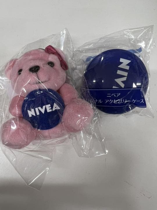 ●2-11●ニベアのクマぬいぐるみ NIVEA ノベルティ拍卖