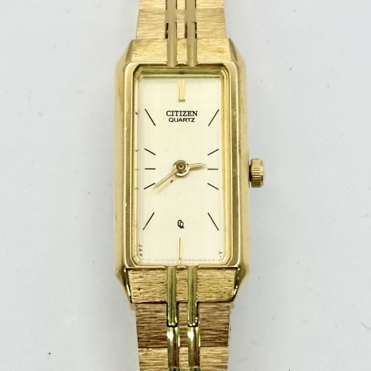 M30〓 CITIZEN シチズン 121030172 5421-S18523 腕時計 レディース 時計 ゴールド ウォッチ クォーツ 2針 服飾小物拍卖