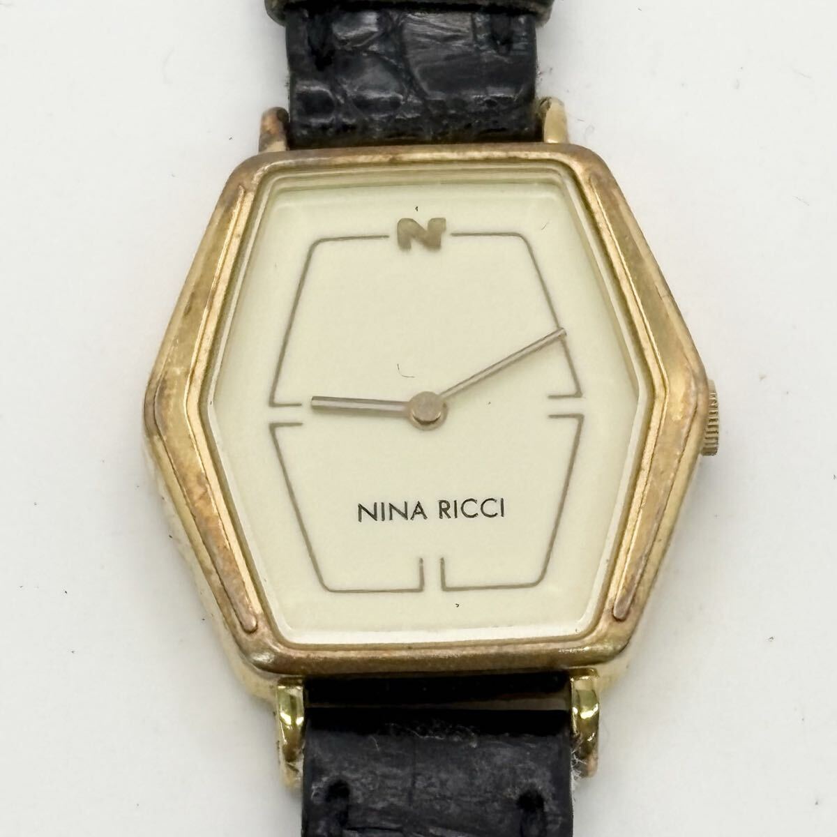 1812〓 NINA RICCI ニナリッチ 2320 6910 102048腕時計 レディース 時計 ウォッチ セイコークォーツ 服飾小物拍卖