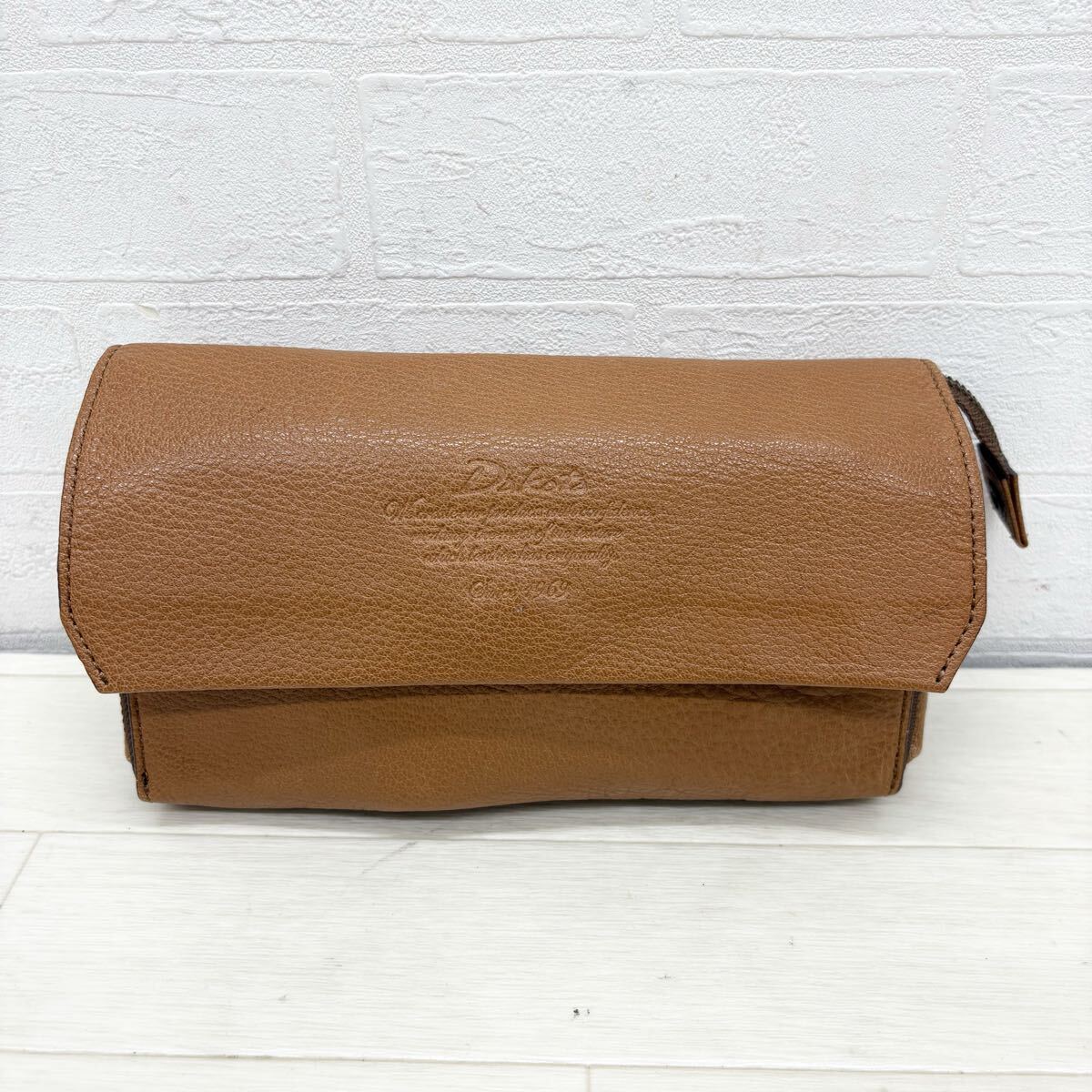 1826〓 Dakota ダコタ ウォレットバッグ クラッチバッグ レディース ブラウン 鞄 手持ち鞄 お財布鞄 ミニバッグ カジュアル レザーバッグ拍卖