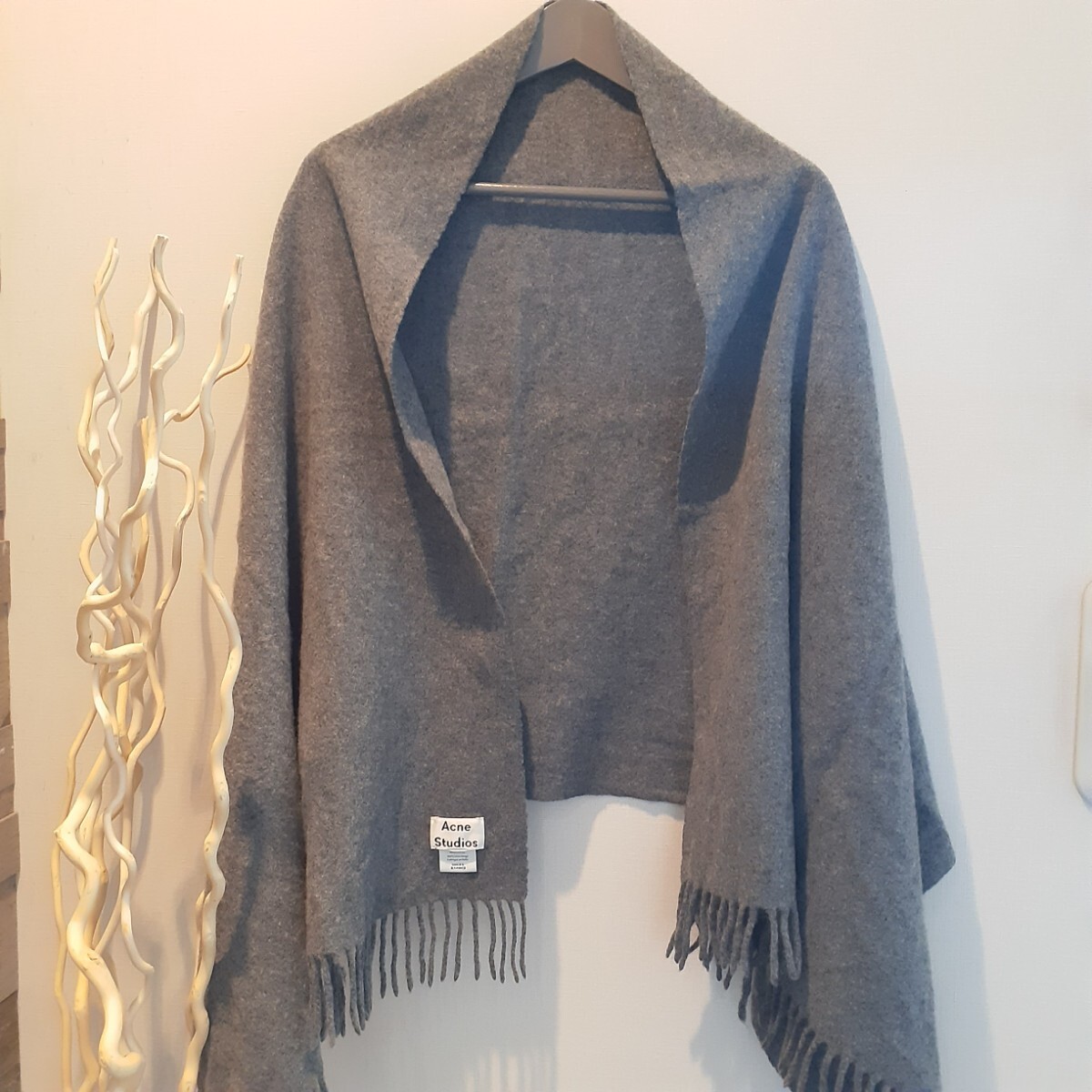 Acne Studios マフラー ストール グレー拍卖