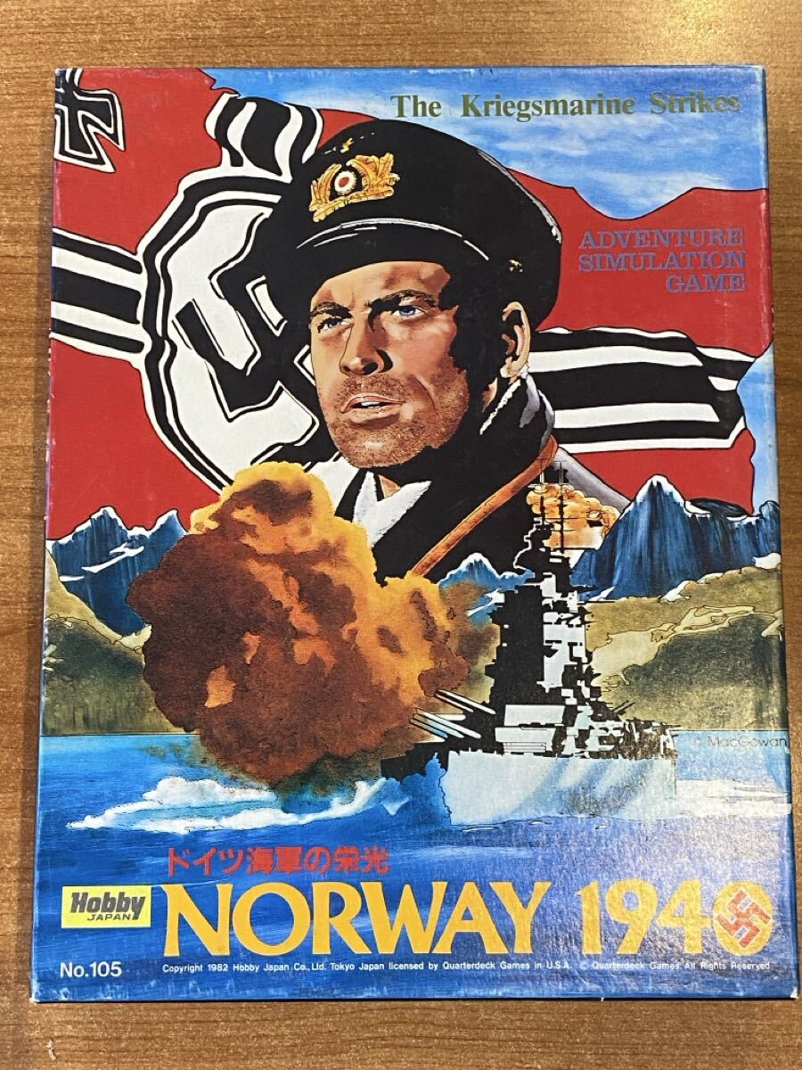 HJ(ホビージャパン) ノルウェー1940 日本語ライセンス版 未使用 未カット ウェーゼル演習拍卖