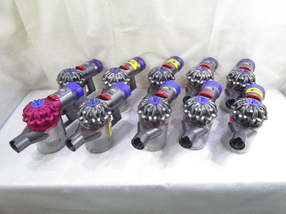 ◎dyson ダイソン コードレスクリーナー SV10/SV10K/SV11/HH11 10台まとめ サイクロン式掃除機 バッテリー欠品 ジャンク w11713拍卖