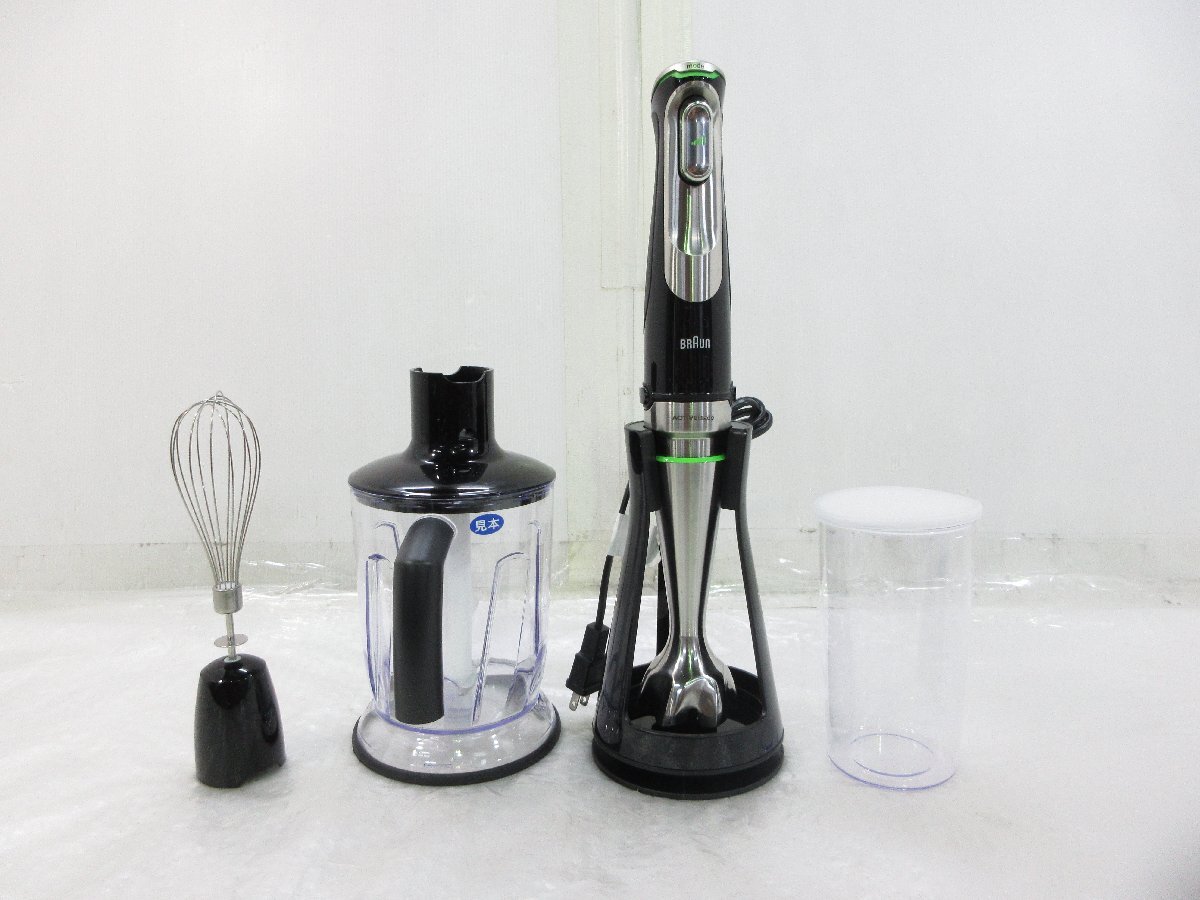 ◎展示品 BRAUN ブラウン マルチクイック9 ハンドブレンダー HB901AJ ミキサー ブレンダー 調理器具 w11103拍卖