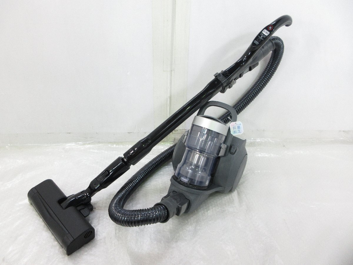 ◎ほぼ未使用 Panasonic パナソニック サイクロン式 キャニスター掃除機 自走式パワーノズル からまないブラシ MC-SR42K-A 展示品 w11102拍卖