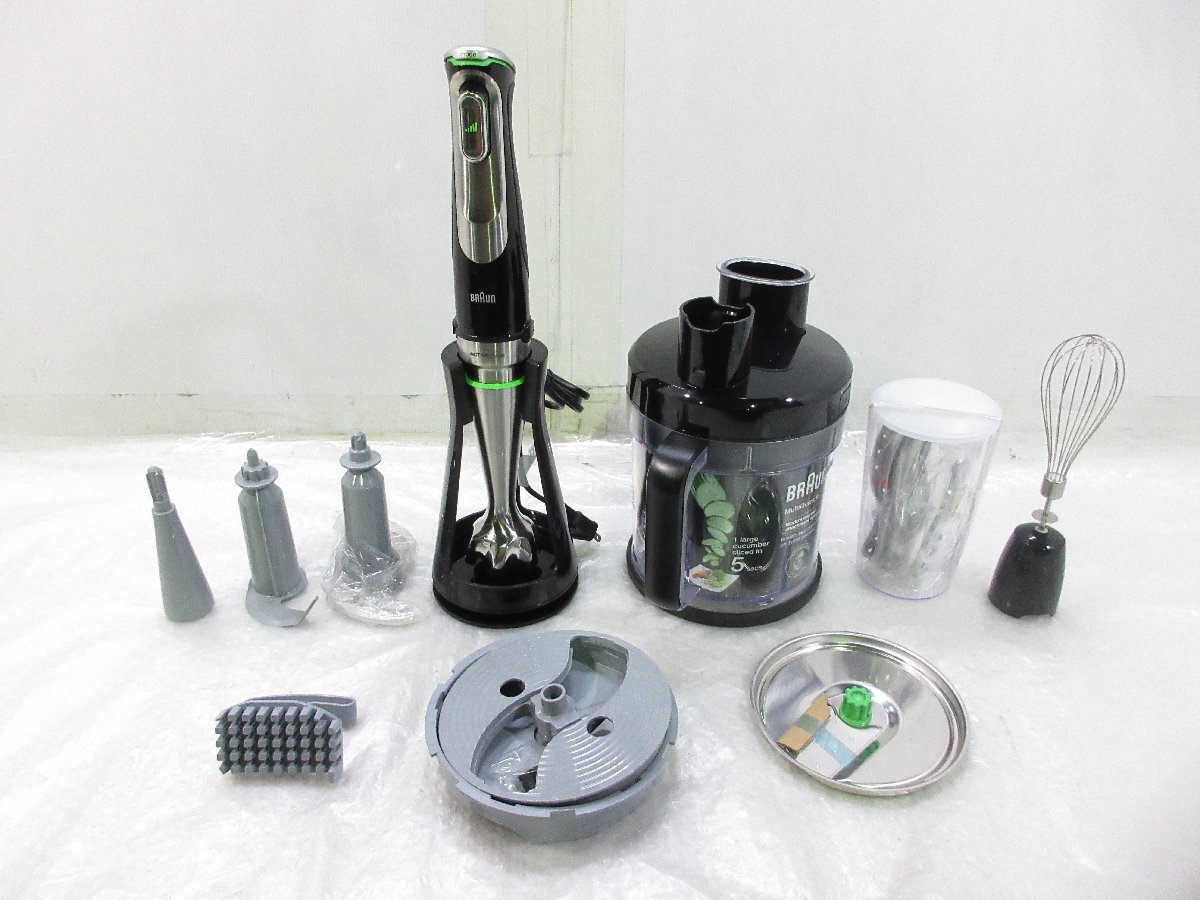 ◎展示品 BRAUN ブラウン マルチクイック9 ハンドブレンダー HB901AJ ミキサー ブレンダー 調理器具 w111111拍卖