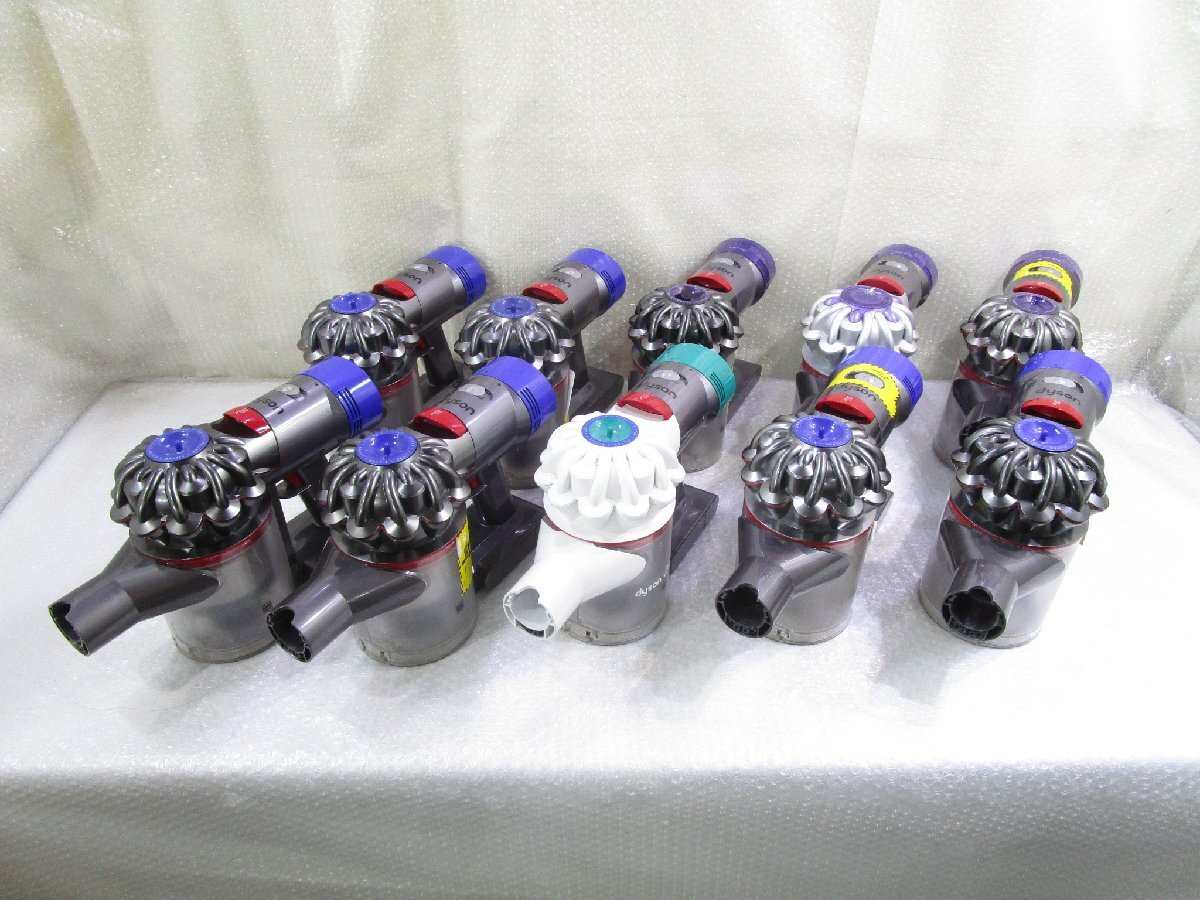 ◎dyson ダイソン コードレスクリーナー SV10/SV10K/SV11/SV25 10台まとめ サイクロン式掃除機 ジャンク w111113拍卖