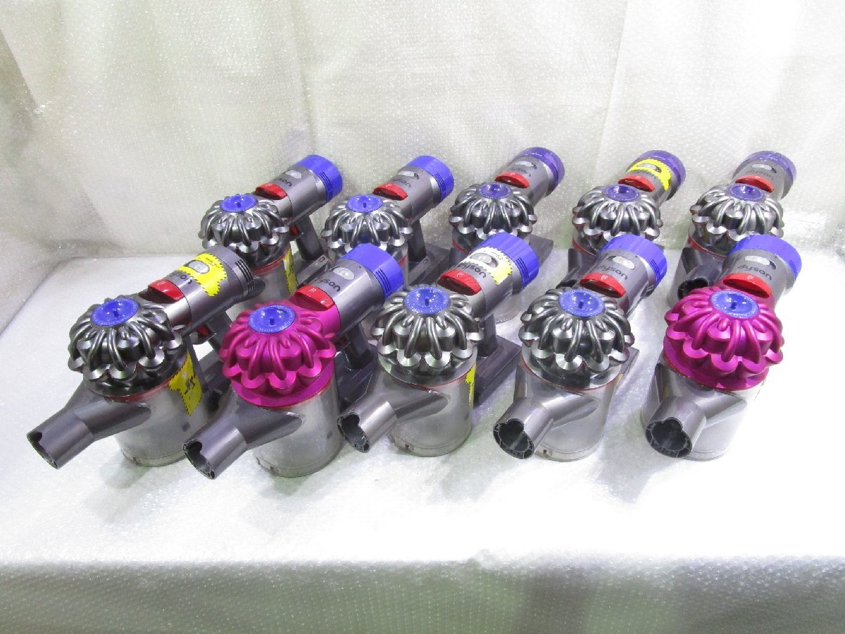 ◎dyson ダイソン コードレスクリーナー SV10/SV10K/SV11 10台まとめ サイクロン式掃除機 ジャンク w111222拍卖