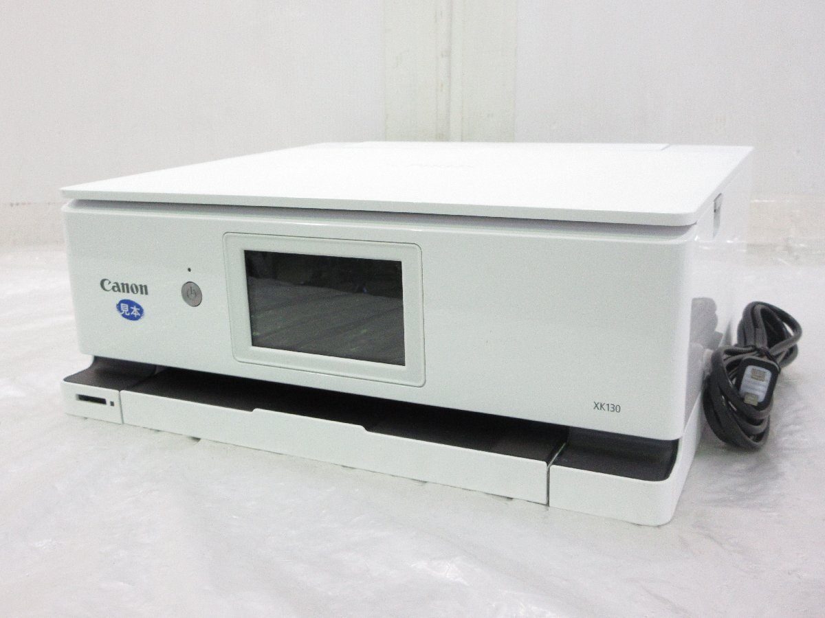 ◎ほぼ未使用 Canon キャノン PIXUS インクジェットプリンター 複合機 XK130 ホワイト 展示品 w11146拍卖