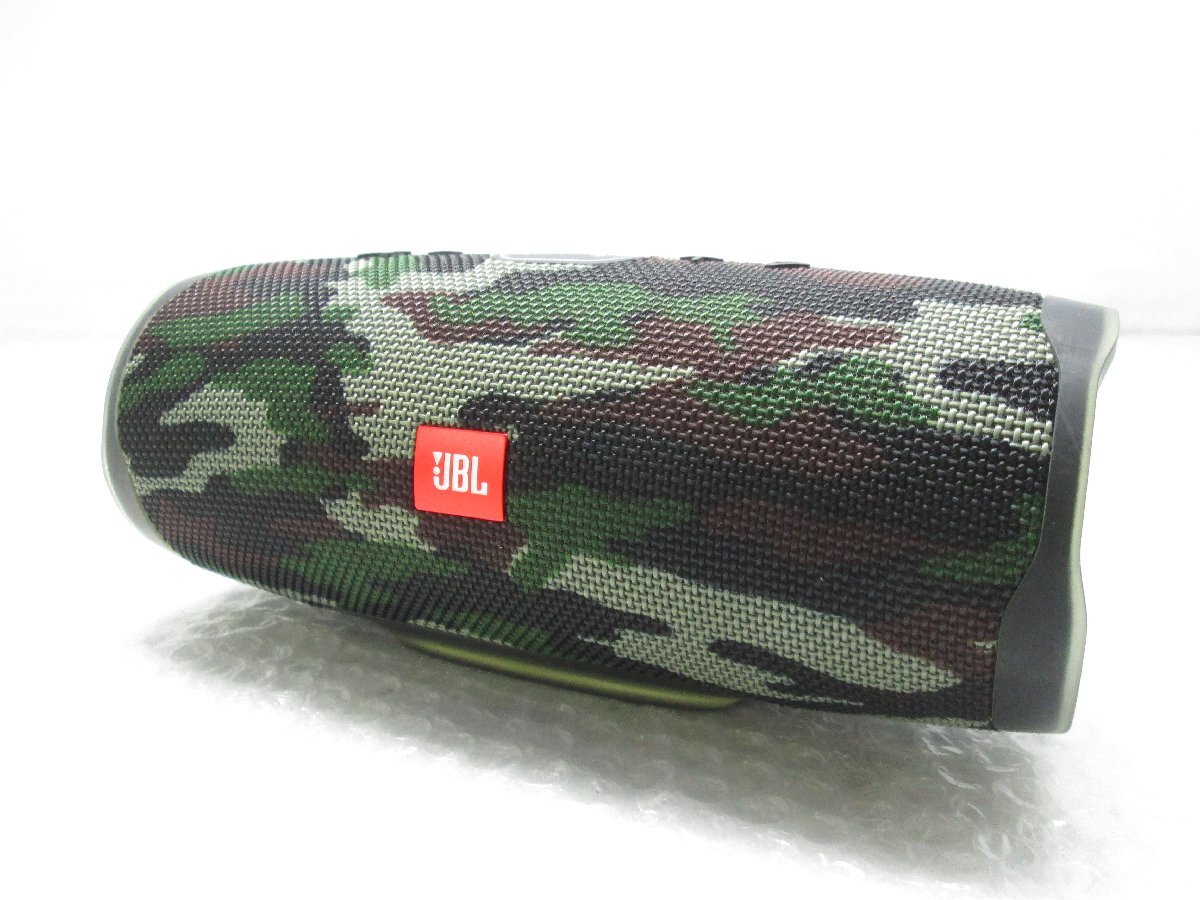 ◎美品 JBL CHARGE4 ポータブル Bluetooth スピーカー IPX7防水 迷彩 本体のみ 展示品 w111422拍卖
