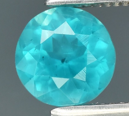 【美麗】0.71カラット ブラジル産パライバブルー・アパタイト拍卖