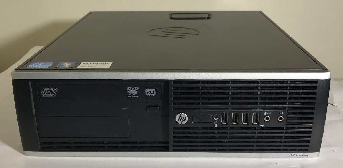 【埼玉発】【HP】デスクトップPC Compaq 8200 Elite SFF Corei7-2600@3.4GHz / 1TB HDD / 12GB RAM / Win10Pro ★動作確認済★ (5-1295)拍卖