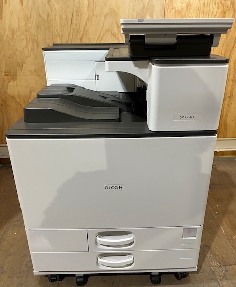 【大阪発】【RICOH】 カラープリンター ☆SP C840☆カウンター 956枚 ☆(3001)拍卖
