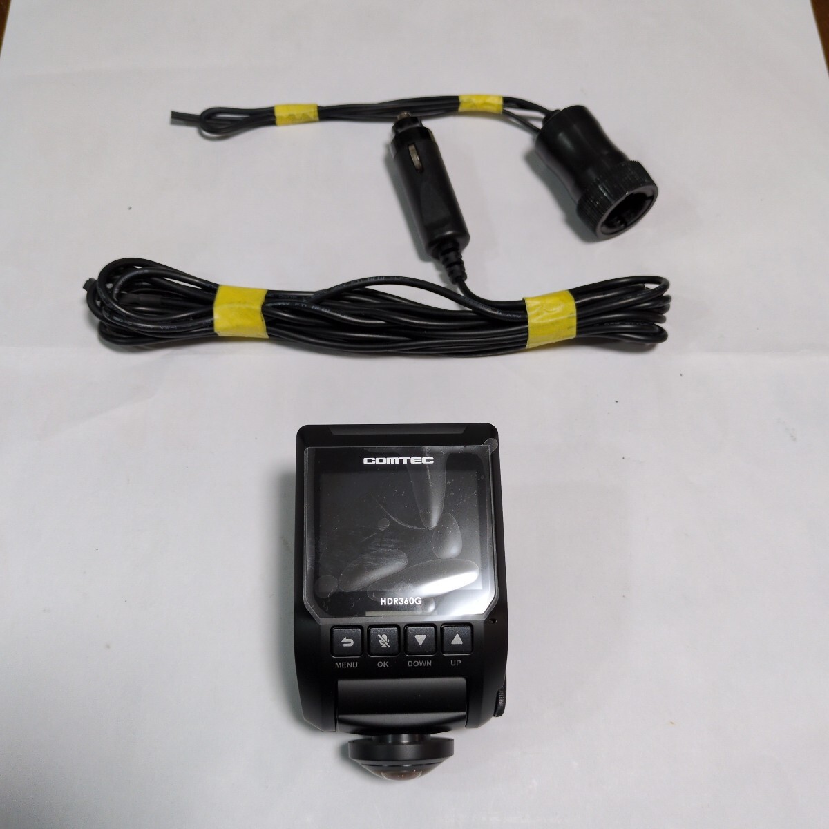 コムテック 前後左右 360° ドライブレコーダー HDR360G 360° COMTEC拍卖