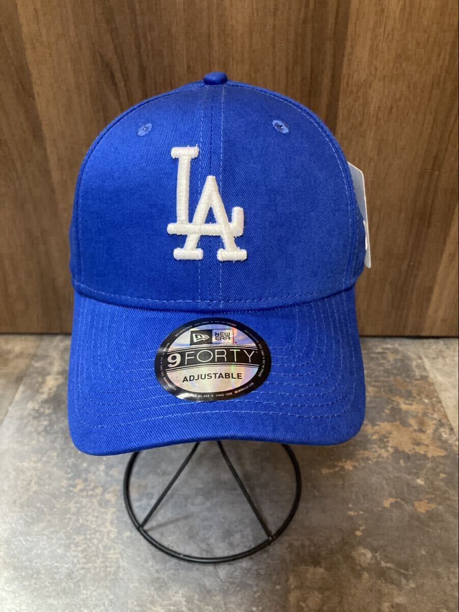 ニューエラ 帽子 NEW ERA CAP ブルーBLUE系ホワイト刺繍キャップ フリーサイズ男女用拍卖