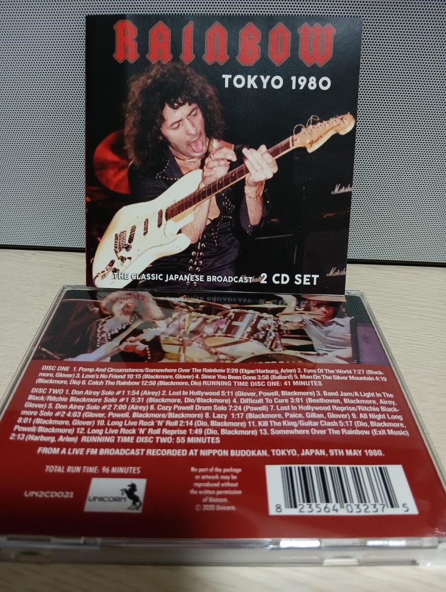 ☆RAINBOW☆TOKYO 1980 【必聴音源盤】レインボー グラハム・ボネット 2CD拍卖