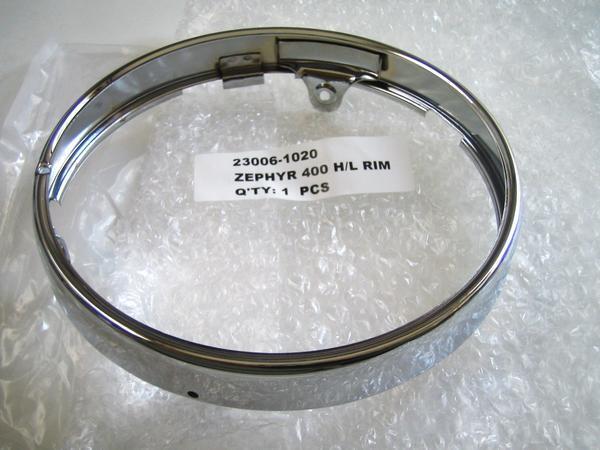 ☆新品! KAWASAKI【純正type】ヘッドライトリム *ゼファー400 *ゼファー750RS *バリオス *ZR-7 *ZRX-II拍卖