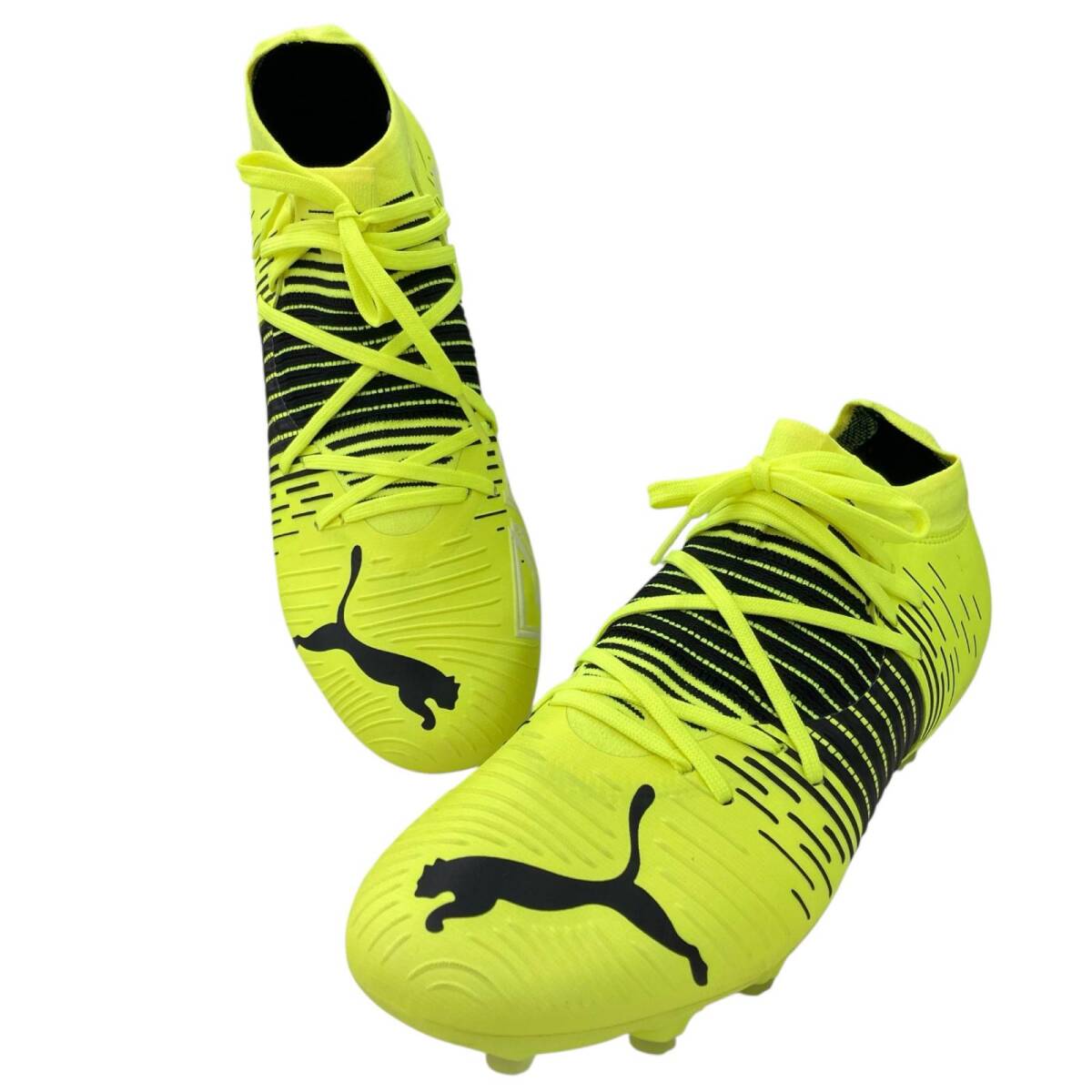 186000 PUMA プーマ フューチャーZ 3.1 106385-01 27.5cm イエロー×ブラック 27.5cm フューチャー ネットフィット拍卖