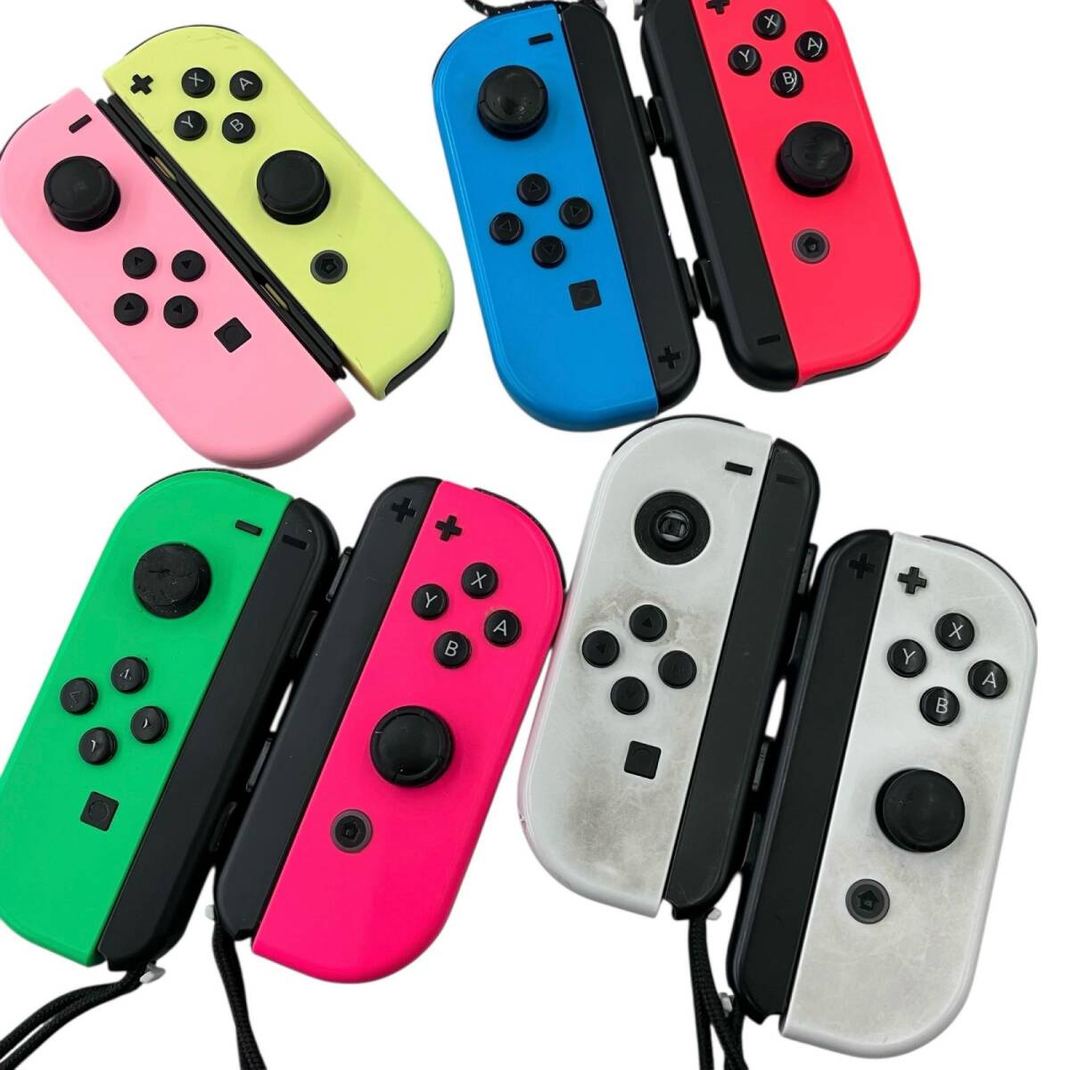 186000 動作未確認 Nintendo 任天堂 ニンテンドウ switch ジョイコン 8点まとめ売り拍卖