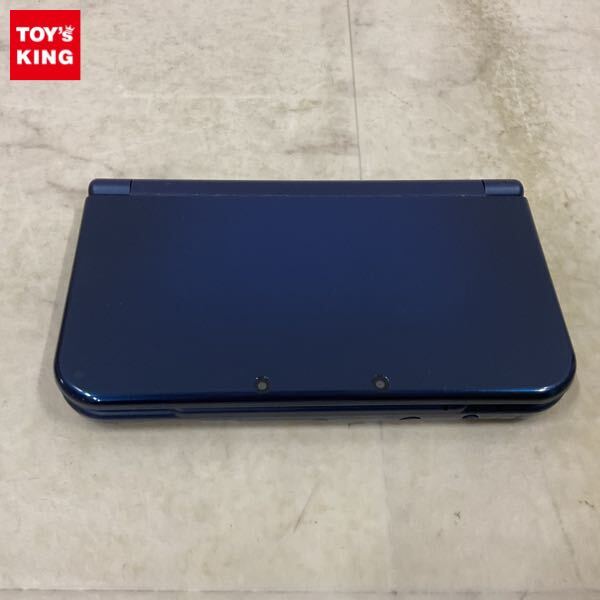1円〜 動作確認/初期化済 箱無 newニンテンドー3DS LL RED-001 メタリックブルー拍卖