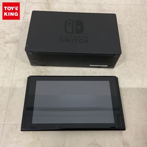 1円〜 破損 動作確認/初期化済 箱無 Nintendo Switch HAC-001 本体 ドック拍卖