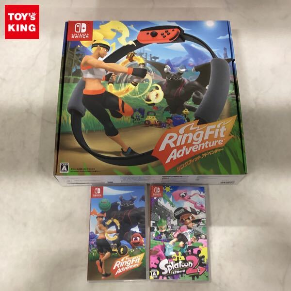 1円〜 Nintendo Switch リングフィットアドベンチャー スプラトゥーン2拍卖