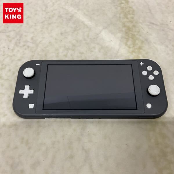 1円〜 動作確認/初期化済 箱無 Nintendo Switch Lite HDH-001 グレー拍卖