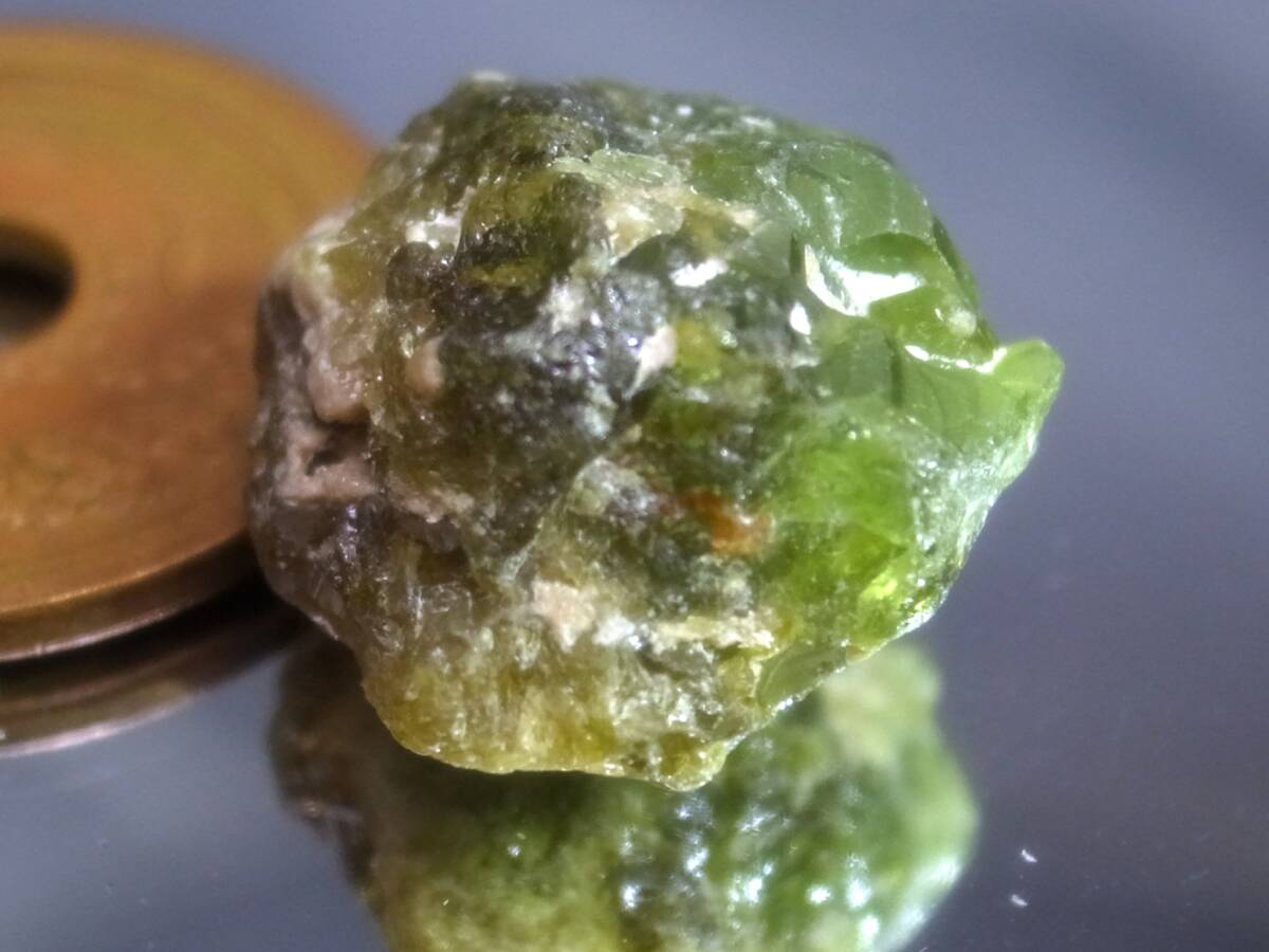 21.27ct 新品・非加熱未処理 天然デマントイドガーネット マダガスカル産拍卖