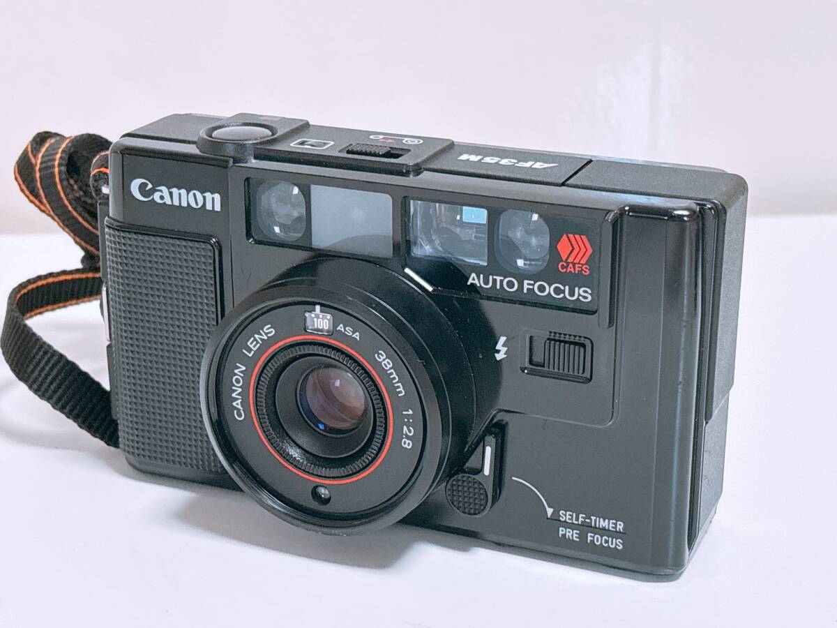 動作品 Canon キヤノン AF35M コンパクトフィルムカメラ CANON LENS 38㎜ 1:2.8拍卖